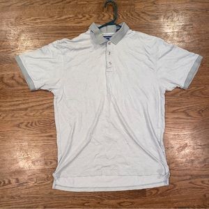 Izod Collared Polo Short Sleeve T Shirt Mens Size XL Green Classic Top